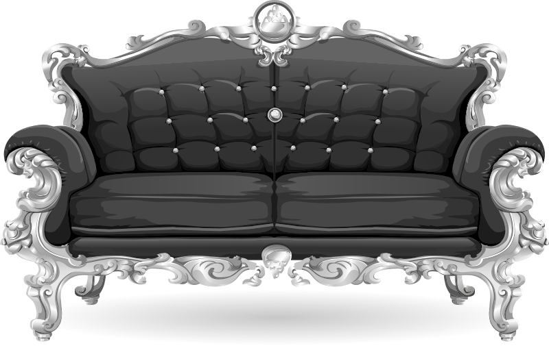 Baroque sofa from Glitch
