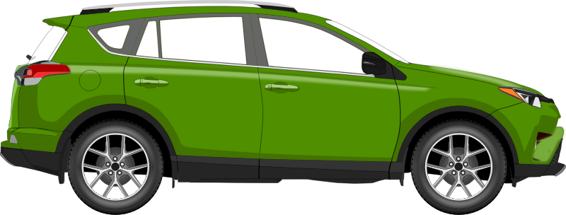 Car 14 (green)