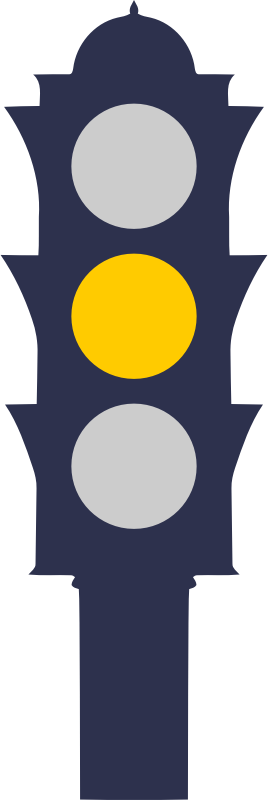 Traffic light (amber)