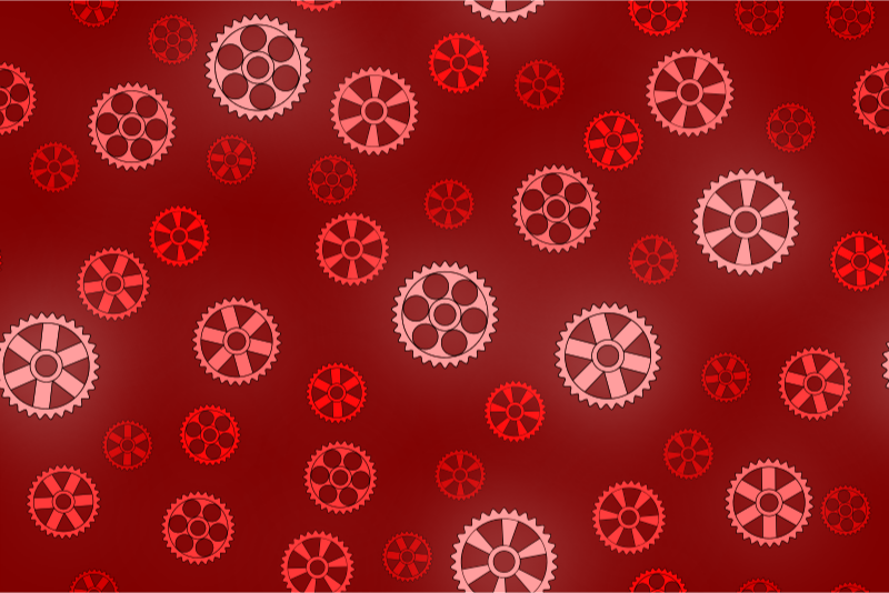 Gears pattern 4 (colour 2)
