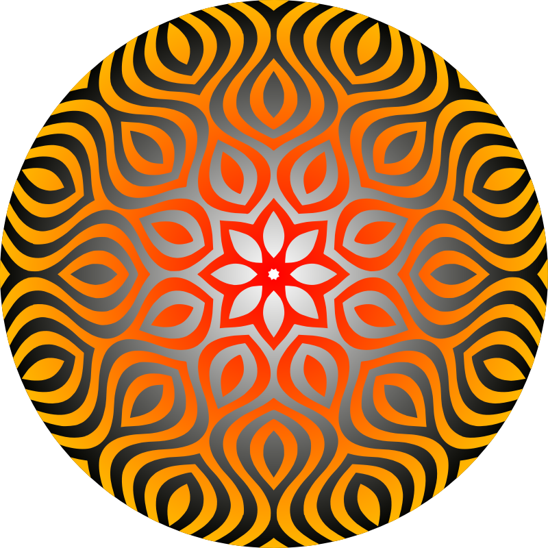 Circular ornament 45 (colour)