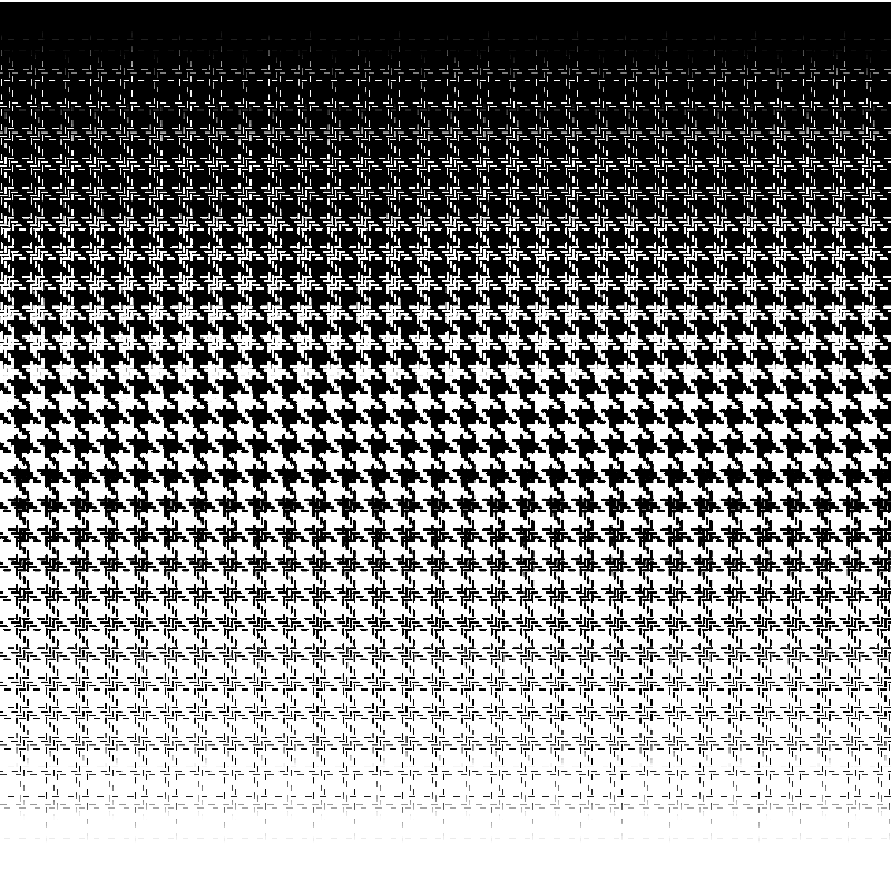 houndstooth halftone template