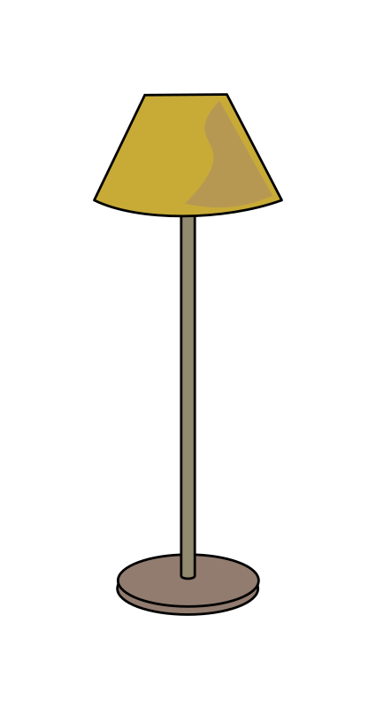 Ñ lampara simple