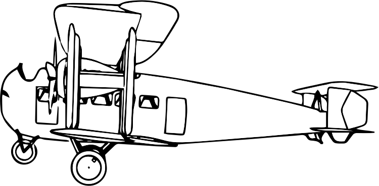 Vickers Vimy Biplane