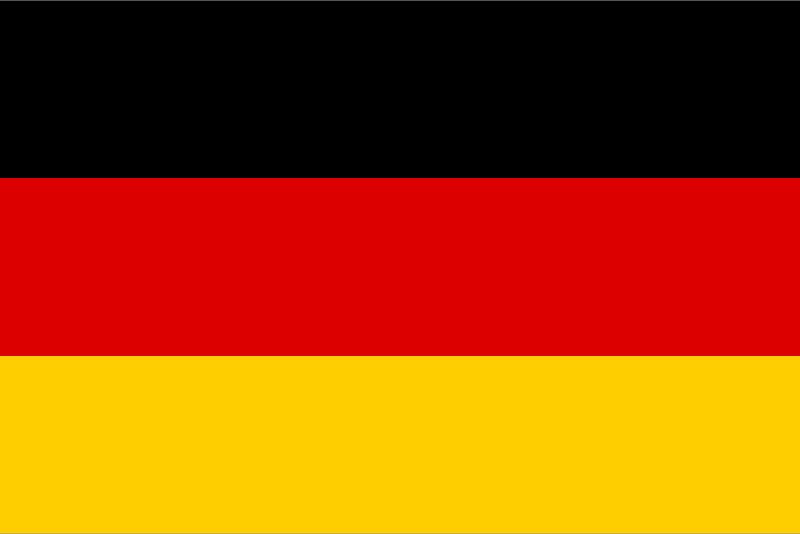 German Flag colors gradient