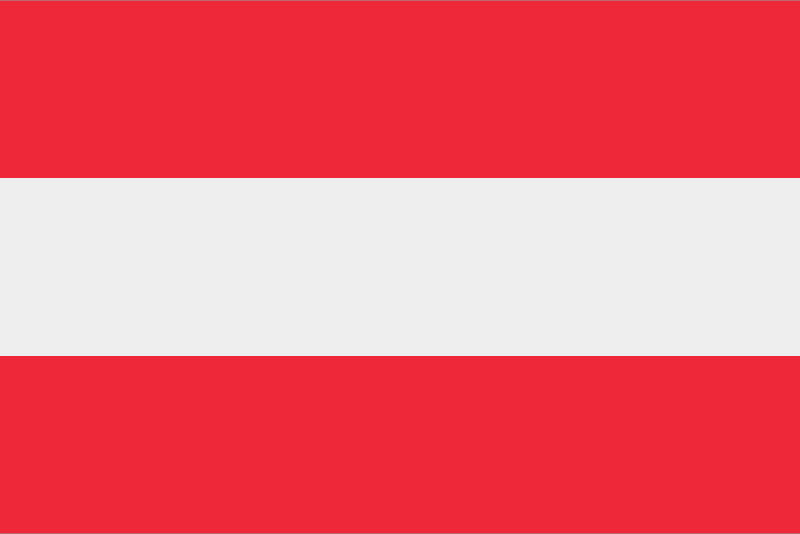 Austrian Flag rot-weiß-rot