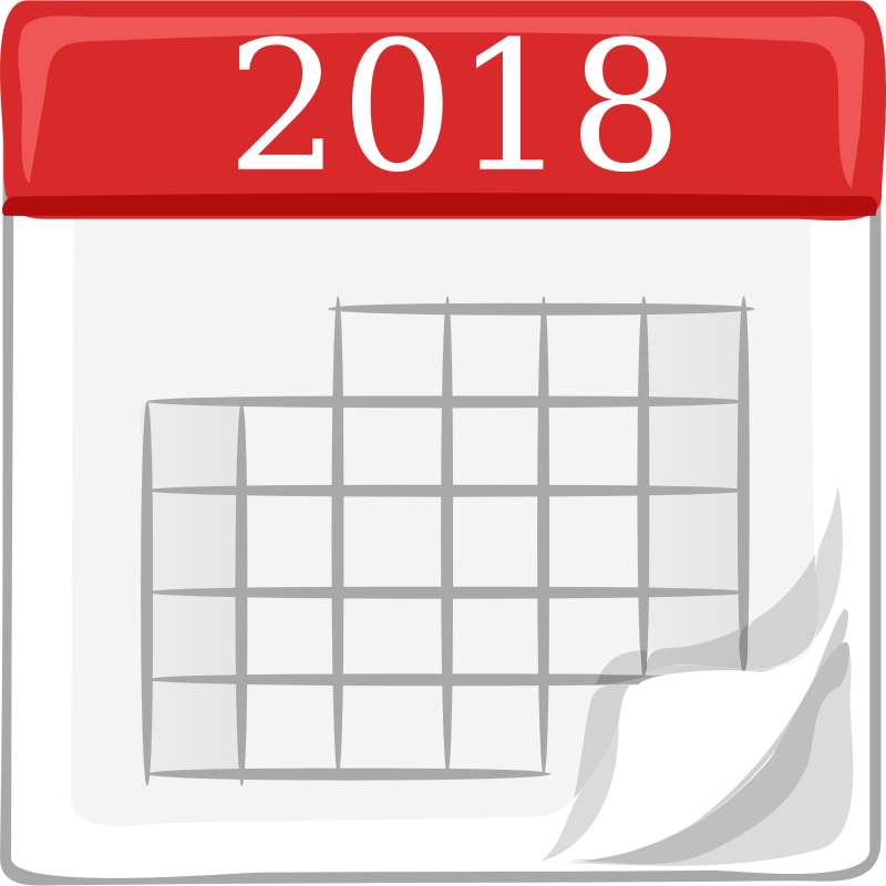 Calendar 2018