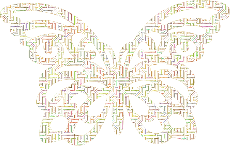 Cyber Butterfly No Background