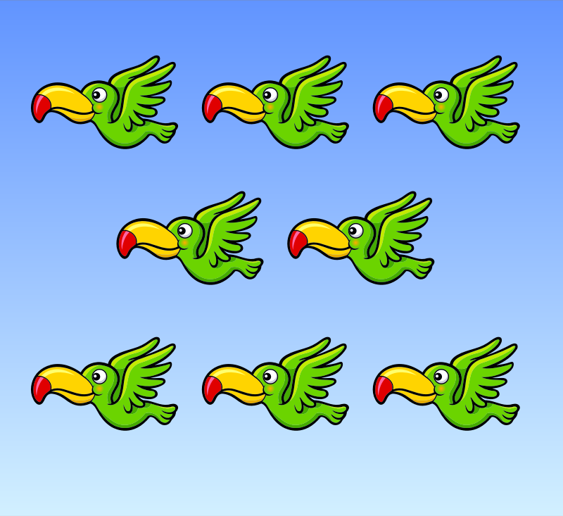 Flying Birds Animation
