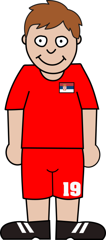 Football player serbia