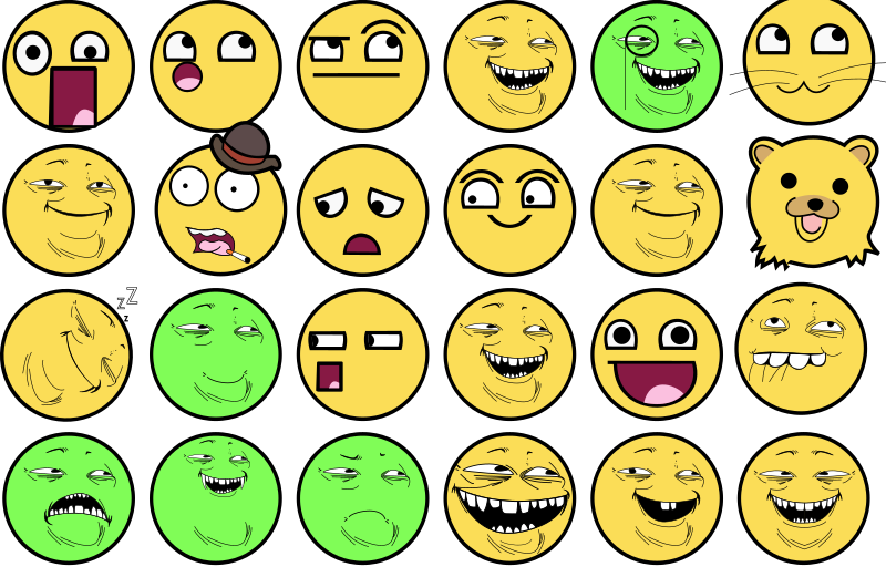 Troll face color