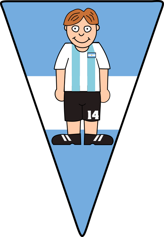  Pennant argentina soccer