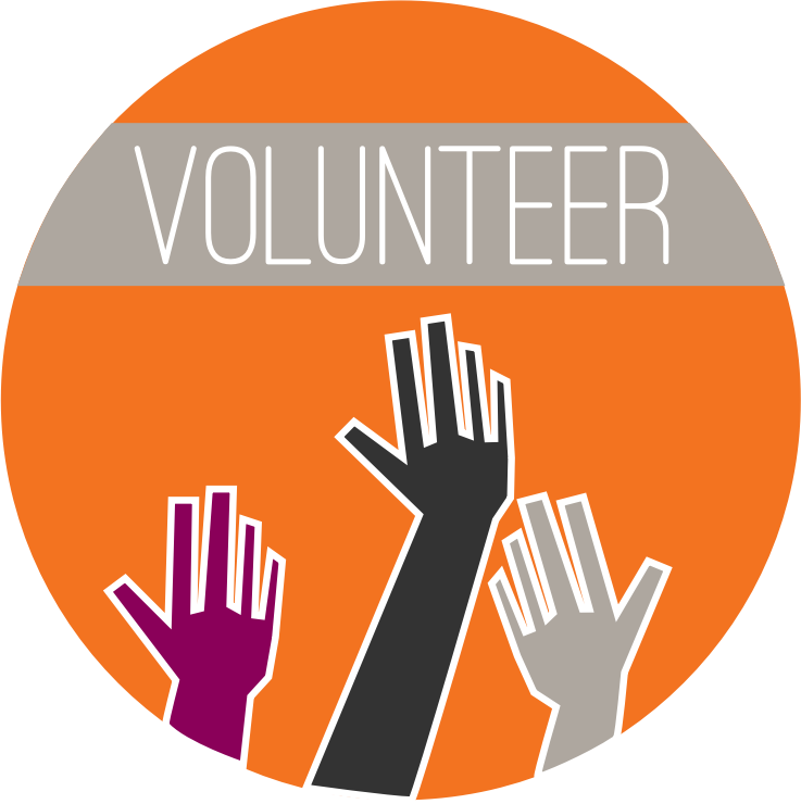 Volunteering Round Logo