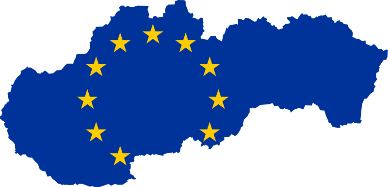 Slovakia Country EU Outline