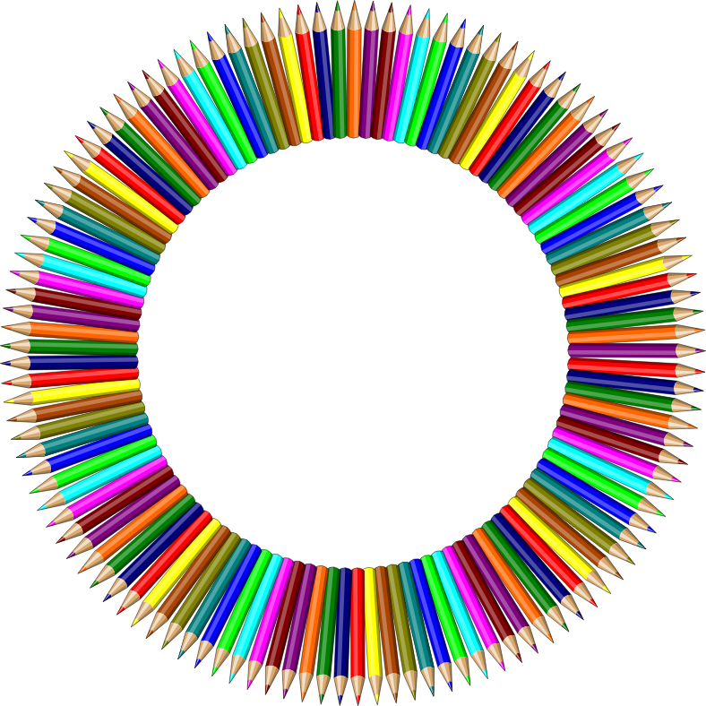 Colored Pencils Frame Mark II