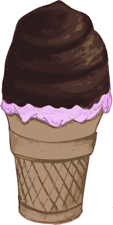 Chocolate Dip Strawberry Ice Cream