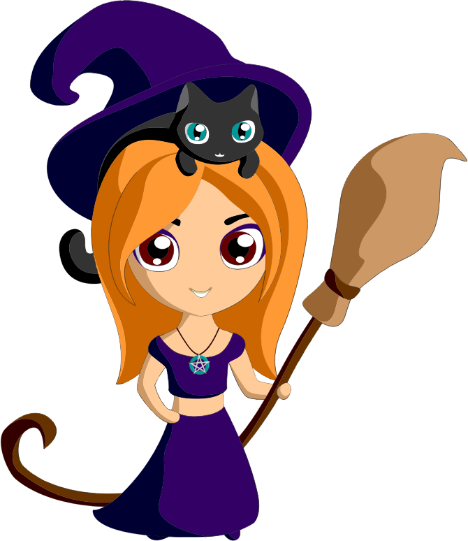 Cute Witch By iirliinnaa