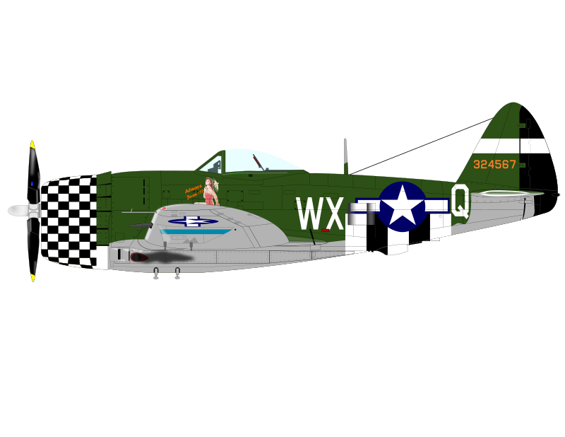 THUNDERBOLT P-47 D