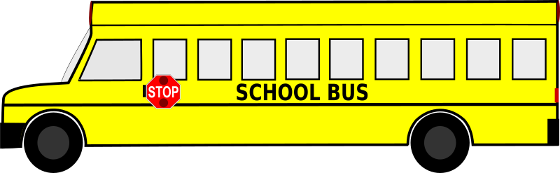 Big School Bus Free Clipart Download Icon - SVG