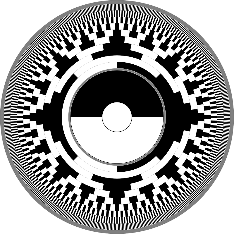 Gray-Code as Compact Disk Label