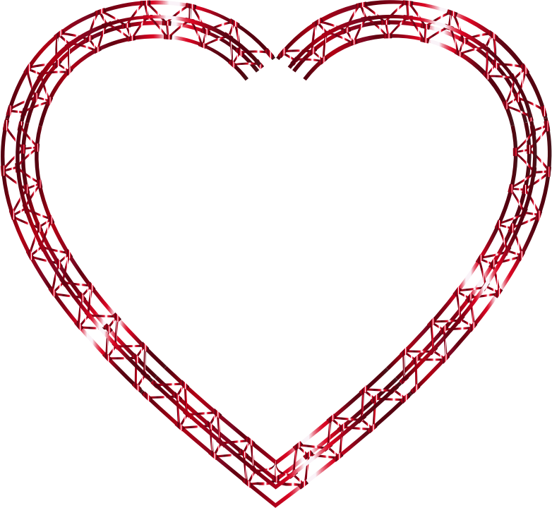 Metal Framework Heart
