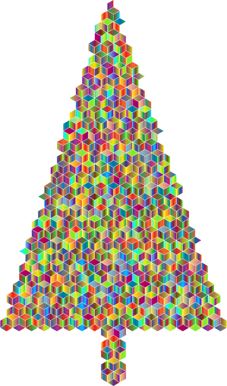 Christmas Tree Cubes Polyprismatic