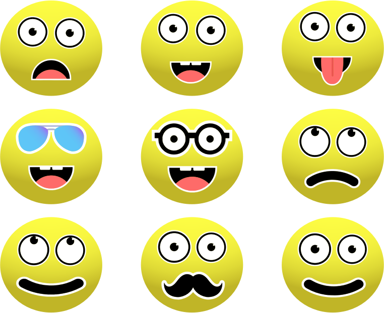 Smileys Set By Conmongt