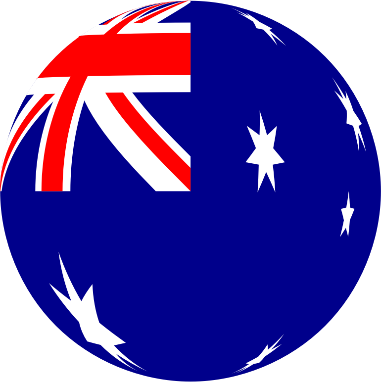Australia Flag Sphere