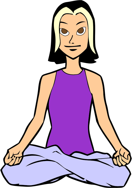 Yoga Woman Illustration
