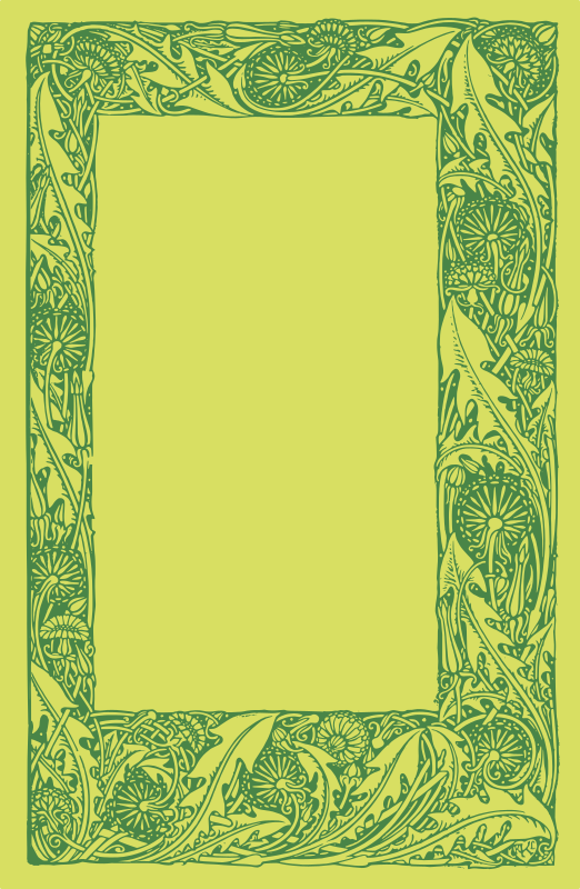 Dandelion Frame - Colour