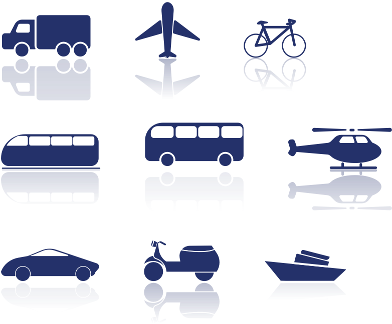 Transportation Icon Pack By ppokta