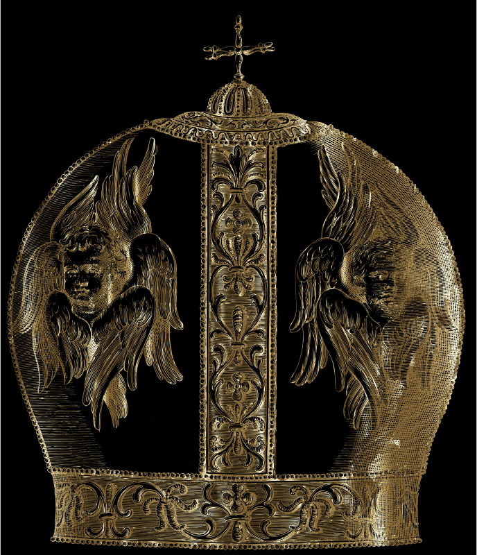 Greek Patriarchal Crown Gold