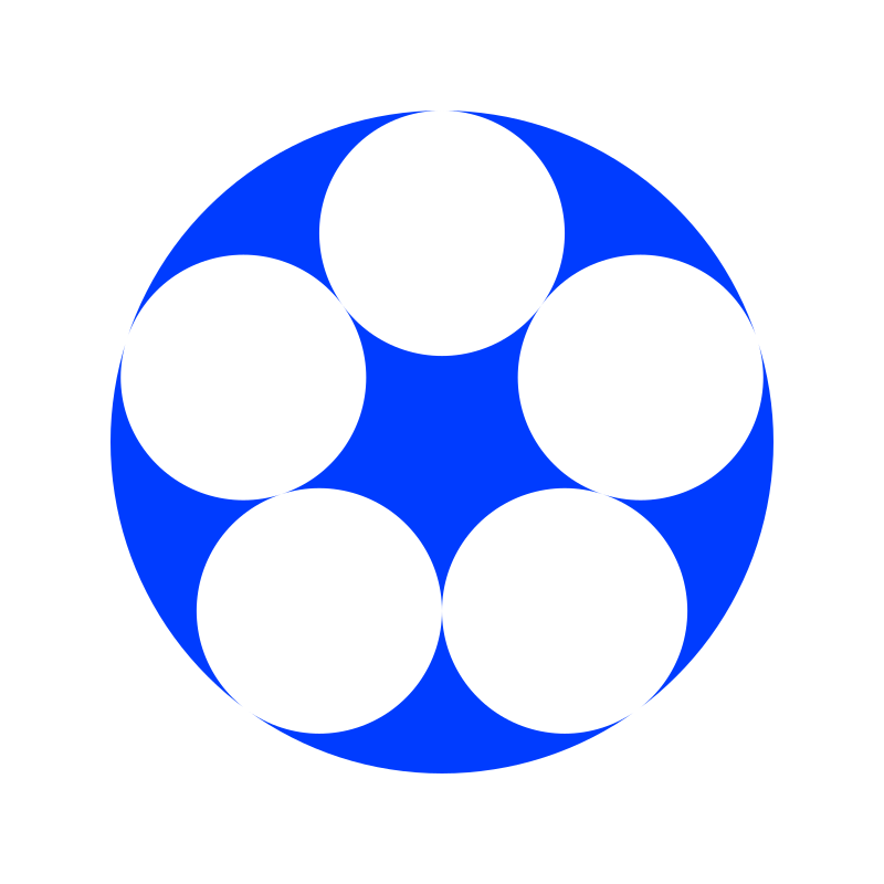 5 circles