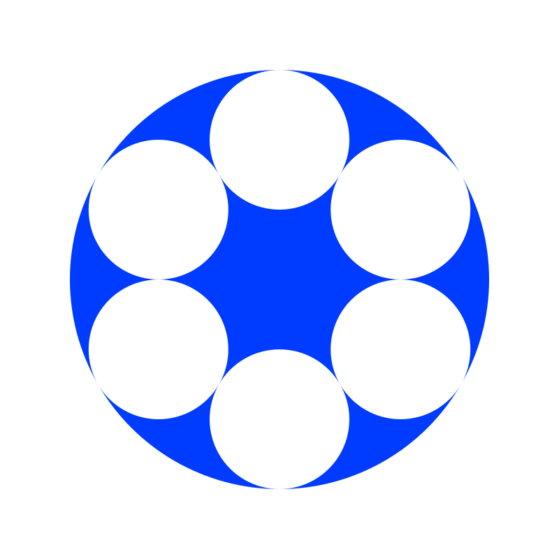 6 circles
