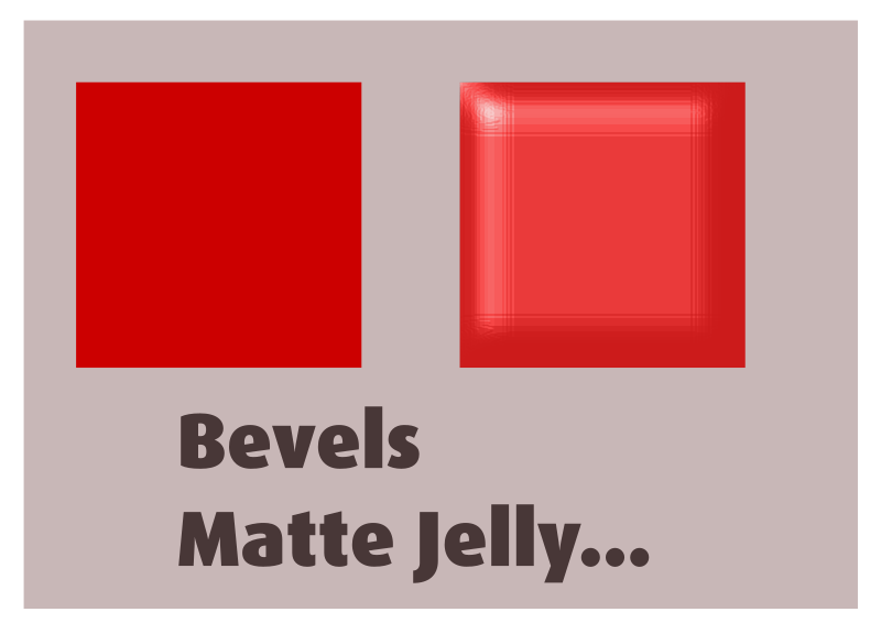 Bevels Matte Jelly...