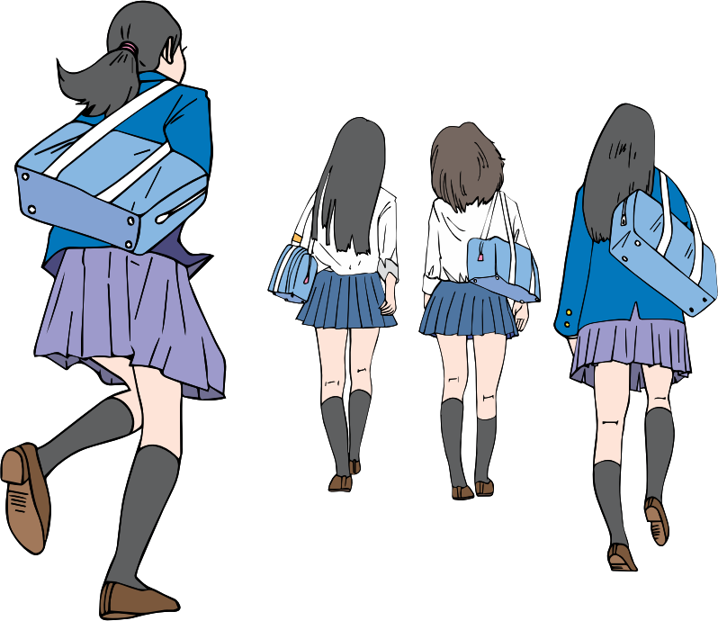 Japanese Schoolgirls 