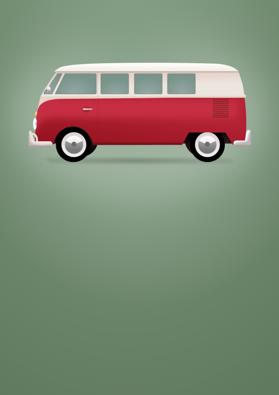 Vintage Poster Volkswagen T1
