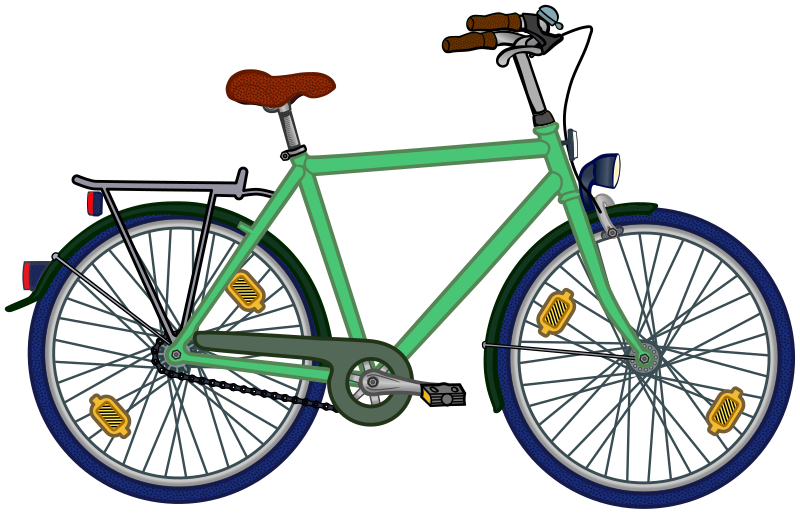 bicycle - missing rear-wheel brake