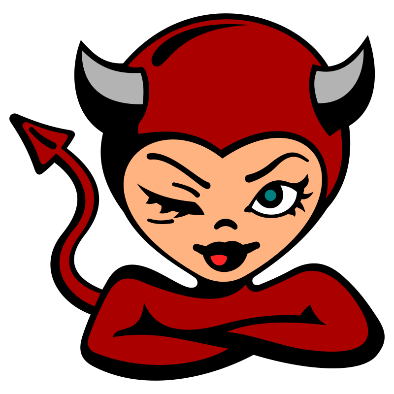 Red devil girl