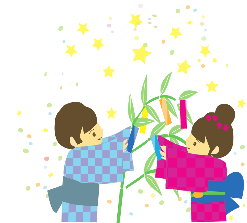 Tanabata Boy and Girl