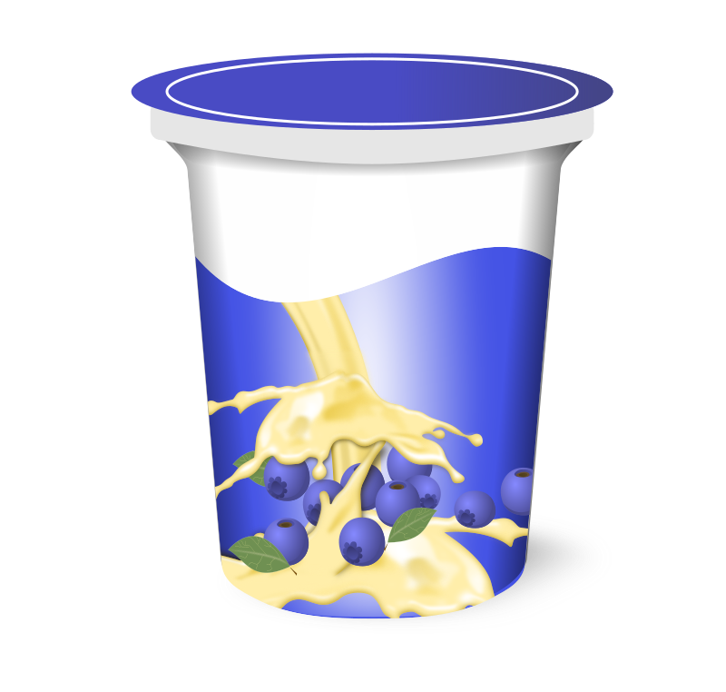 Blueberry Yogurt Cup