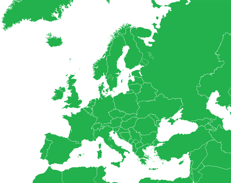 European Region Map