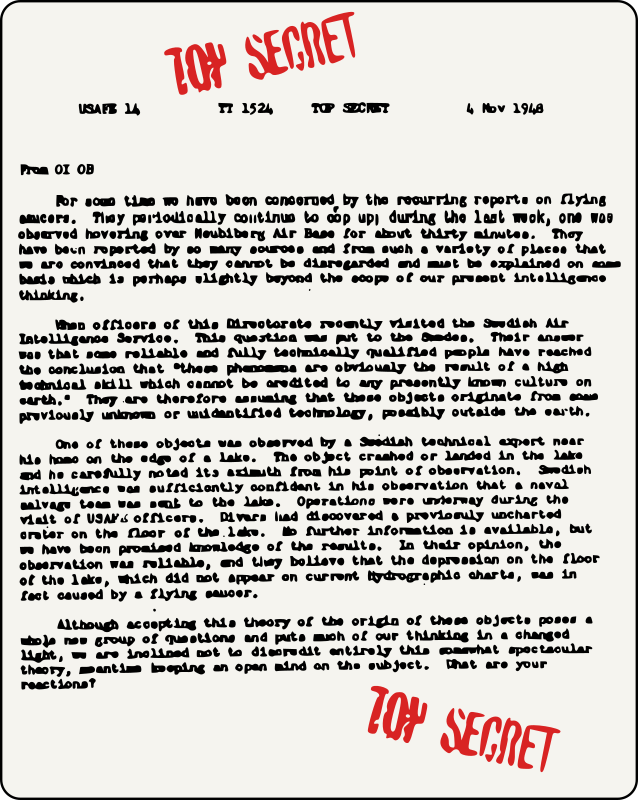 UFO Document