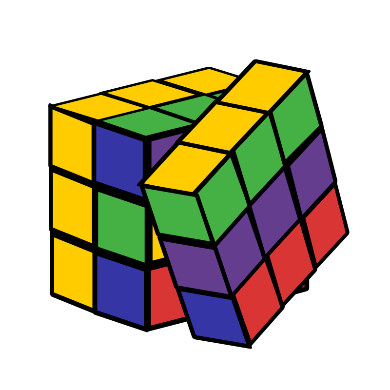 Puzzle Cube Colour