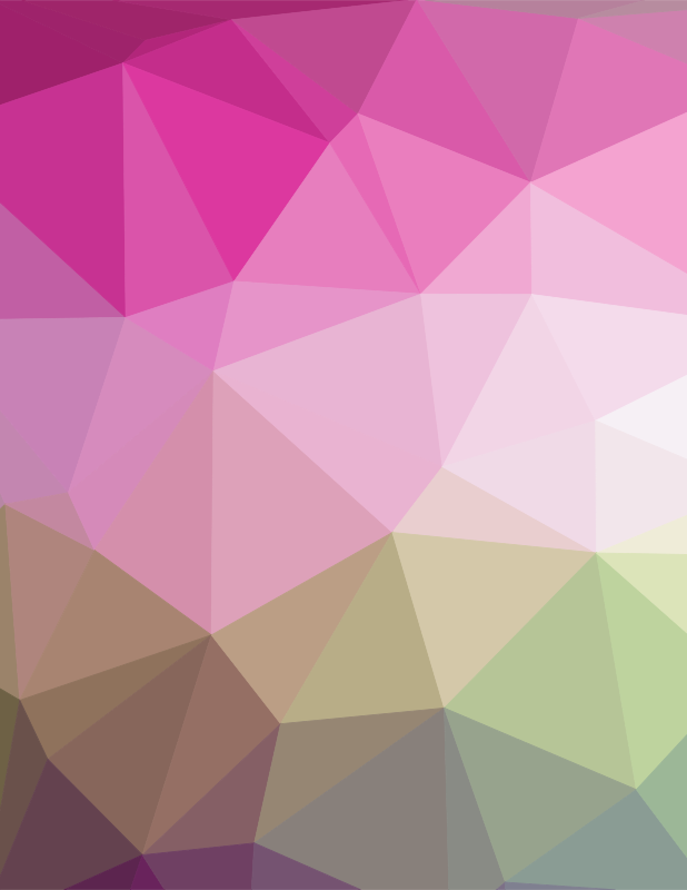 Pink polygonal pattern