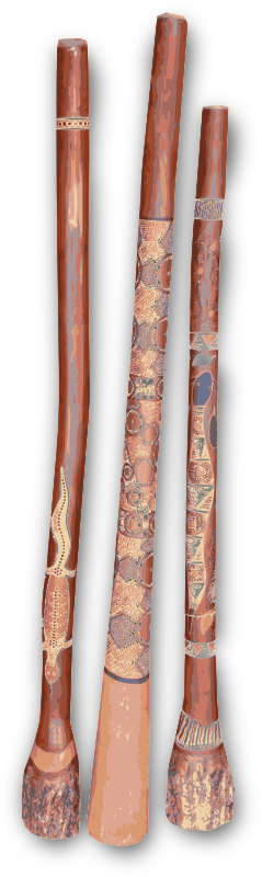 Three Didgeridoo in a Row
