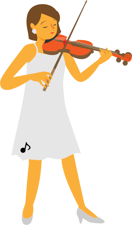 Female Violinist (#4)