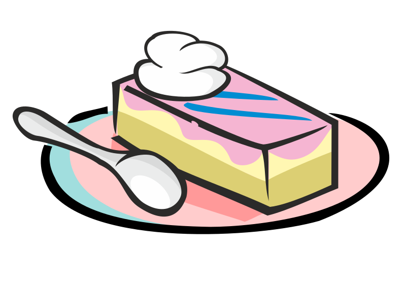 Cake with cream