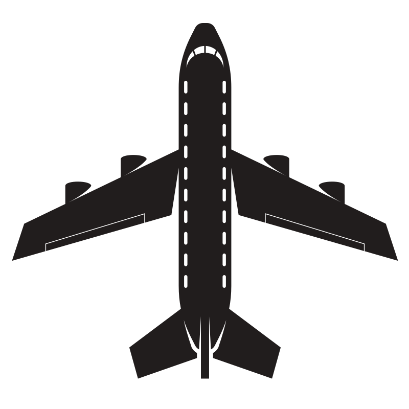 Aircraft silhouette