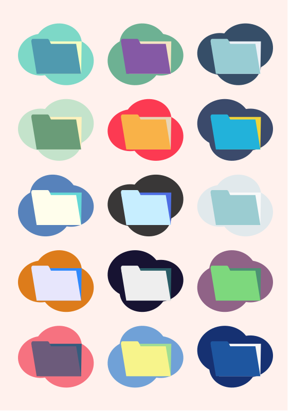 Colorful Folder